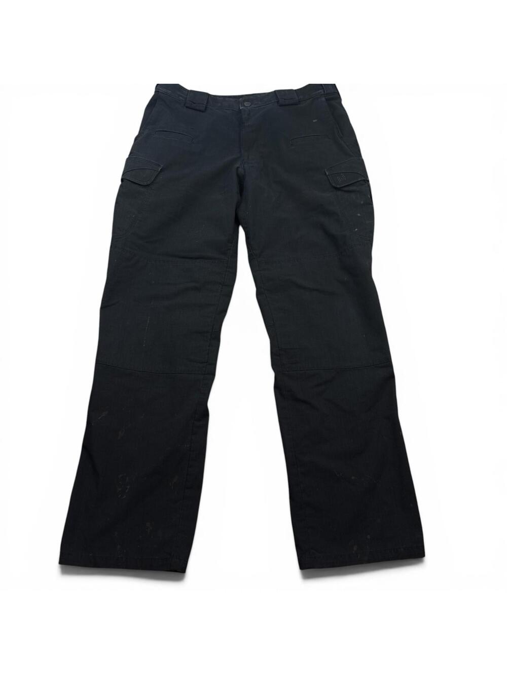5.11 Tactical Stryke Ripstop Pants Mens Size 36x32 Black Straight Leg Cargo